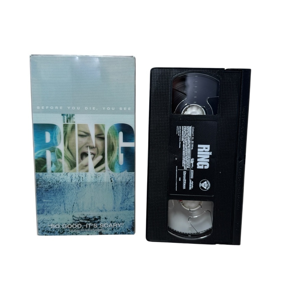 Vintage The Ring VHS Tape Horror Movie